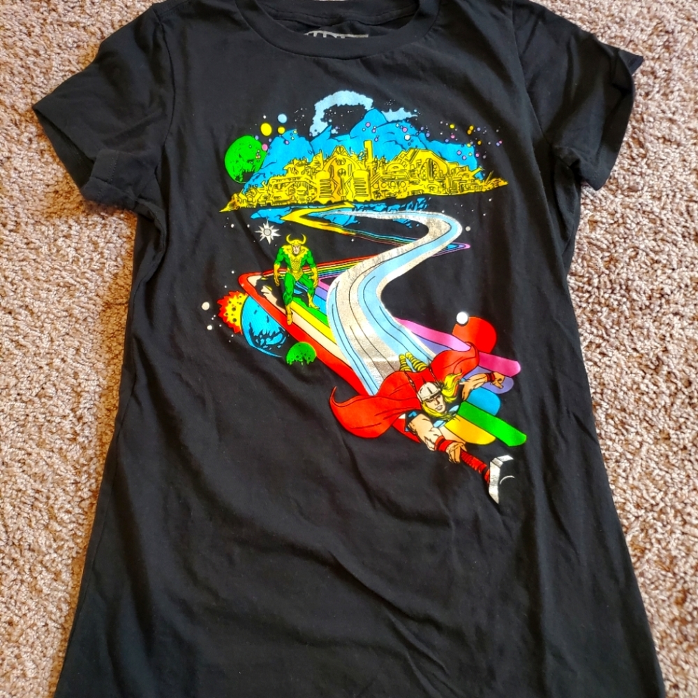 Her Universe Loki and Thor Bifrost Tee